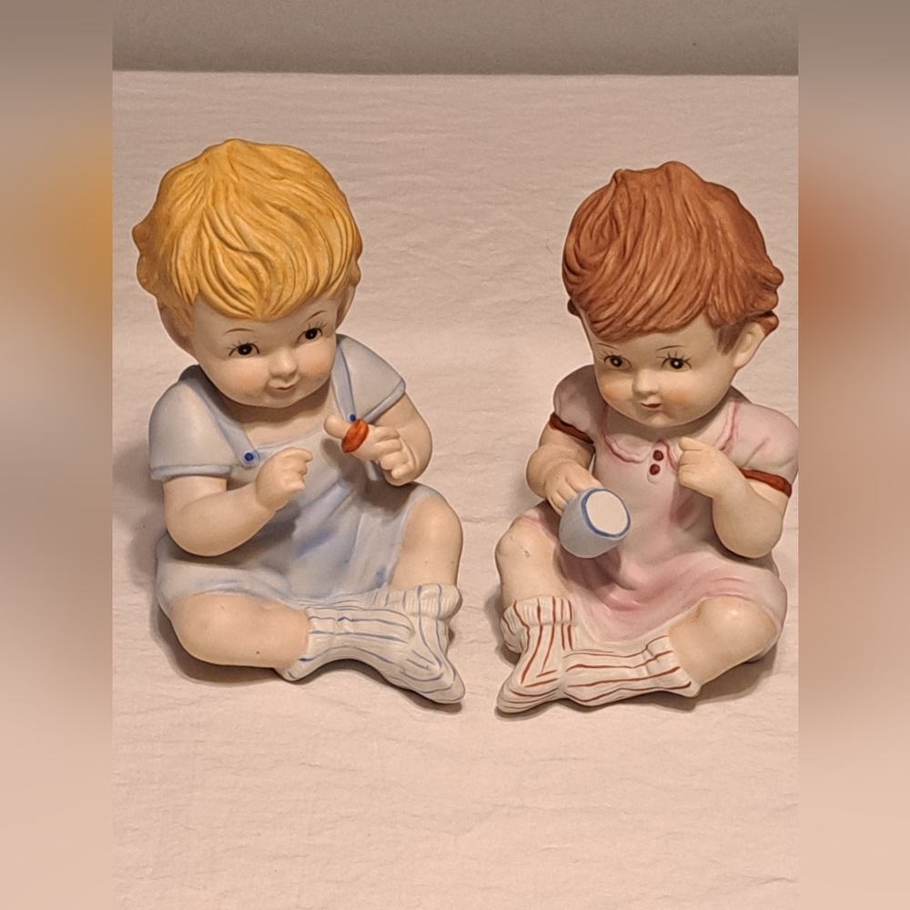 Baby Boy Baby Girl Figurines Home Decor